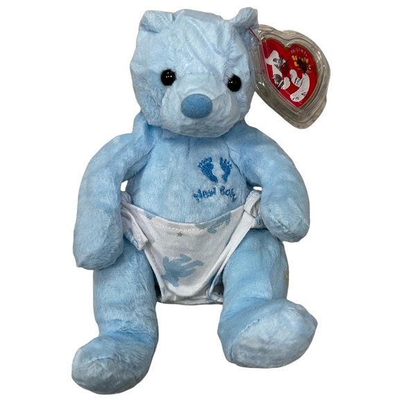 Ty Beanie Baby It's A Boy The Bear 7-inch Vintage 2003 - Picture 1 of 5